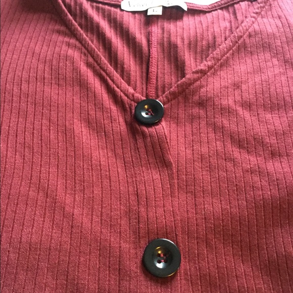 Velvet Torch Button Down Knit Midi Dress - Picture 7 of 7